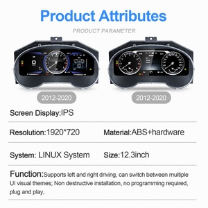 Navihua Automotive Meter Screen <b>for</b> Nissan Teana 2013-2018 Digital <b>Speedometer</b> Dashboard Instrument Cluster Panel - Product Image 5