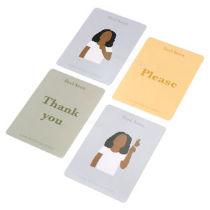 Tarjetas Flash <span class=keywords><strong>de</strong></span> aprendizaje para niños, diseño personalizado con la palabra <span class=keywords><strong>del</strong></span> alfabeto, señal americana, frontal y trasera, precio <span class=keywords><strong>de</strong></span> fábrica - Product Image 5