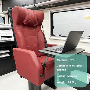 Ghế lái xe nhà di động hạng sang bọc PVC cao cấp JDA, ghế thuyền trưởng RV có bàn gấp, ghế hành khách xoay cho xe cắm trại - Product Image 4
