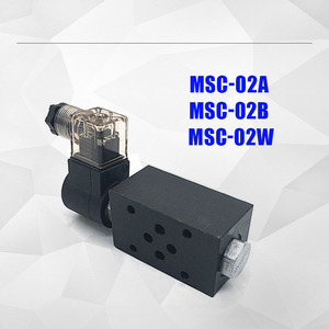 Vanne hydraulique à commande électrique empilée MCS 02A DC24 NC NO 6 10mm à deux voies - Product Image 2