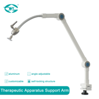 Support de bras auto-verrouillant WEIYE pour unité de thérapie par micro-ondes, support flexible pour instrument de physiothérapie laser