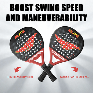 Aerokun Sport Premium Kwaliteit Oem Custom 3K 12K 18K Koolstofvezel Padel Racket Professionele Fabrikanten Afdrukken - Product Image 5