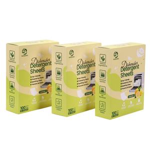 Detergente para platos, hoja de lavado ecológico, hoja de tabletas para lavavajillas - Product Image 5