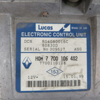 Calculateur moteur d'occasion ECU 7700106482 pour Renault Trafic Mk1 1981-2001 (79523)