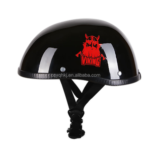 <span class=keywords><strong>Casco</strong></span> de Motocicleta Retro Vintage para Scooter, Cruiser, Chopper, Estilo Ciclismo - Product Image 1