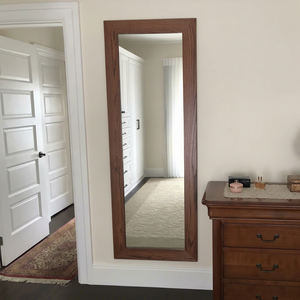 Home Room <b>Wall</b> Decor Full-Length <b>Mirror</b> Body Standing Glass Adhesive Unbreakable Floor <b>Mirror</b> - Product Image 1