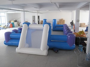 Hot Sale <b>Inflatable</b> Football Court with PVC Material and 1000KG Capacity for Outdoor Commercial Amusement - Product Image 2