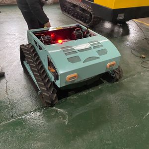 Tondeuse à gazon robotisée électrique autopropulsée bleu clair - Product Image 2