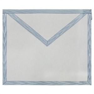 DELANTAL MASÓNICO REGALIA UNISEX PARA ADULTOS MATERIAL DE CUERO APRENDIZAJE COMPAÑANTE RITO ESCOCÉS para USO EN IGLESIA - Product Image 1