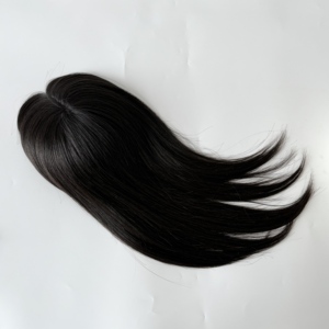 Perruques pour femmes 5.5*6.5 Mono, cheveux naturels, pour cheveux clairsemés, toupet féminin, couleur naturelle, densité 130% # NC - Product Image 4