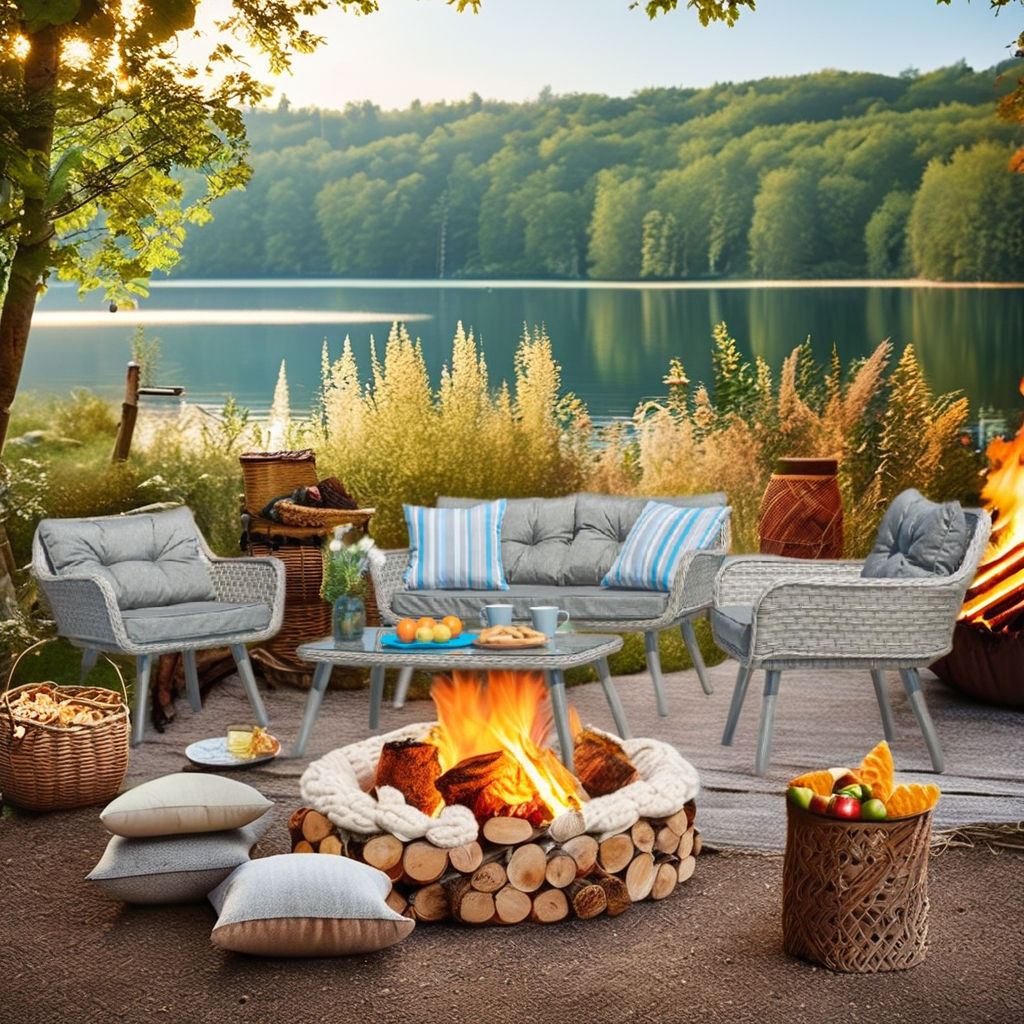 Leisure Outdoor Garden Sofa Set Wicker Patio Furniture Rattan Chair with  Fabric Plastic for Hotels Parks Bathrooms Exterior Use