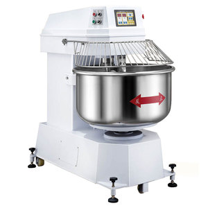 Mélangeur industriel en spirale sur socle, équipement de <span class=keywords><strong>boulangerie</strong></span>, pour les restaurants, les hôtels, les pizzas, les gâteaux, la pâte <span class=keywords><strong>à</strong></span> modeler 50Kg, offre spéciale - Product Image 6
