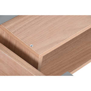 MESA CENTRAL MDF PU 120x60x40 GRIS - Product Image 4