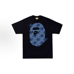 Camiseta <span class=keywords><strong>de</strong></span> algodón puro con estampado <span class=keywords><strong>de</strong></span> cabeza <span class=keywords><strong>de</strong></span> simio, estilo urbano, holgada, <span class=keywords><strong>de</strong></span> manga corta, para hombre, mujer y estudiantes, <span class=keywords><strong>de</strong></span> <span class=keywords><strong>marca</strong></span> <span class=keywords><strong>de</strong></span> moda transfronteriza. - Product Image 3