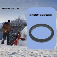 Joint en caoutchouc résistant au froid 97*123*15 compatible avec souffleuse à neige, pièce de rechange en caoutchouc anti-usure pour moteur