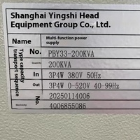 Transformateur d'alimentation à fréquence variable 1000W à tension réglable pour monophasé triphasé 440V/460V/480V/60Hz