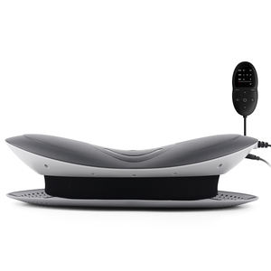 2024 <span class=keywords><strong>Amazon</strong></span> vente chaude chaleur dos et sciatique soulagement de la douleur taille Vibration Massage lombaire Traction masseur - Product Image 3