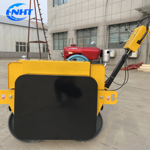 Rodillo Vibratorio Hidráulico de Doble Tambor con Motor Changchai, Bomba y Engranaje de Alta Eficiencia para Pavimentación de Trabajo Pesado - Product Image 1