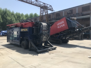 Mobil hantal atık ön parçalayıcı makine atık kauçuk lastikler endüstriyel çöp öğütücü - Product Image 4