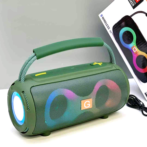Altavoz Bluetooth Portátil con Subwoofer Estéreo de Bajos Superpotentes ET-312, Radio <span class=keywords><strong>FM</strong></span>/TF/USB, Luz RGB, Asa, Altavoz Inalámbrico BT - Product Image 1