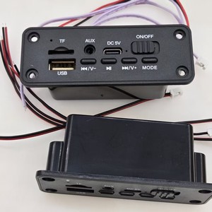 Módulo de Audio de placa decodificadora MP3/WMA/WAV <span class=keywords><strong>Bluetooth</strong></span> de 5V, amplificador de 2*3W, inalámbrico, USB, TF, Radio, AUX, FM, reproductor de MP3 para accesorios de coche - Product Image 2