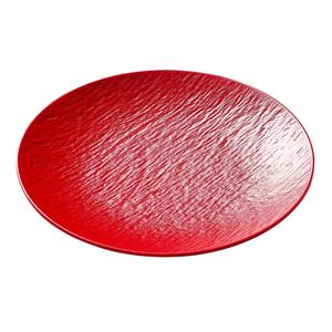 Melamine Serving Plates Restaurant Hotel Porcelain-like Rock Pattern Plate Relief <strong>Round</strong> Minimalist Steak Melamine <strong>Ware</strong> Tableware - Product Image 3