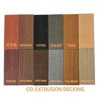 Planche WPC creuse facile à nettoyer pour terrasse extérieure, jardin, application en extérieur, 140x25mm, terrasse en composite bois-plastique