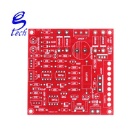 Kit d'alimentation régulée DC réglable en continu, Kit de bricolage rouge 0-30V 2ma-3a, Protection illimitée de courant contre un court-Circuit