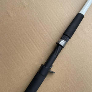 Trắng Carbon quay và đúc Fuji Vòng jigging câu cá 2.1m Thanh cho cá hồng và cá nước ngọt EVA xử lý vật liệu - Product Image 4