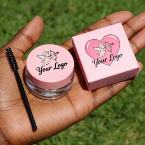 Cire à sourcils transparente waterproof avec brosse, fixation longue durée, étiquette privée OEM - Product Image 3