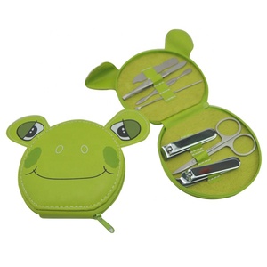Ensemble de 7 ciseaux à ongles, accessoires de manucure, personnalisable, avec LOGO d'animal, cadeaux promotionnels, vente en gros - Product Image 1