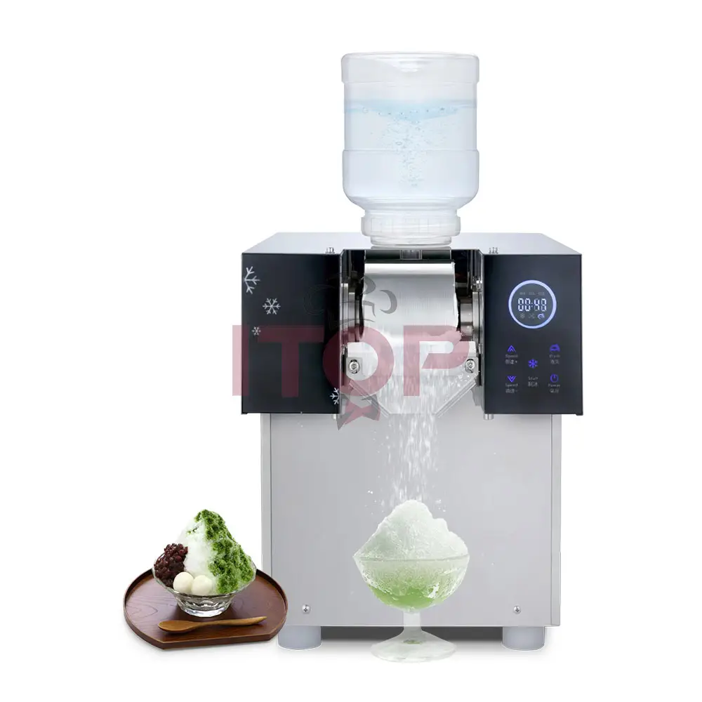 Snowflake Ice Maker Korean Bingsu Machine Snow Ice Shaver Machine 1600W Shaved Flakes Cheap Price Milk Snow Shaving