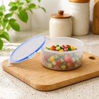 Boîte de rangement pour réfrigérateur, tiroir de rangement pour congélateur de cuisine, boîte de conservation des aliments frais, boîte de rangement pour animaux de compagnie avec couvercle