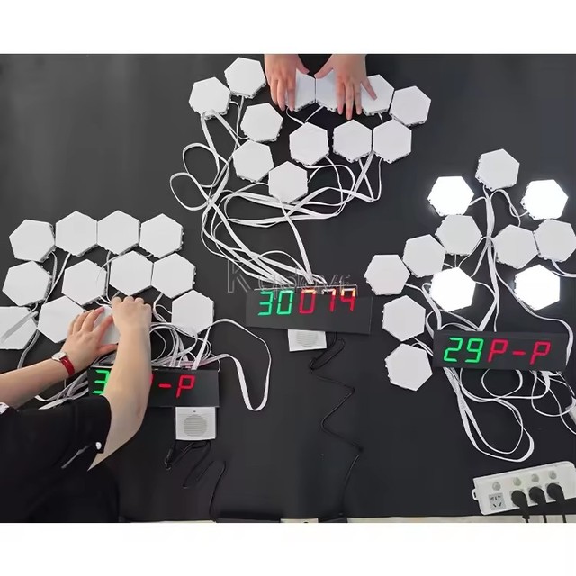 Interactive Metal Music Beat Light Board Carnival Game Groundhog Reaction Construction Non-Inflatable for Indoor/Outdoor