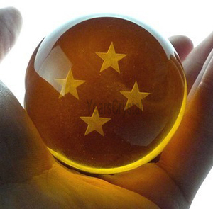 Bola de Cristal de Dragón de 7 Estrellas Transparente Pulida YearsCrystal, Grabada con Láser 3D, Juguete Coleccionable, Caja de Regalo - Product Image 5