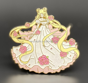 Leverancier van metalen pins zonder minimum bestelhoeveelheid, glitter broches, anime hard-emaille pins, zachte reversbadge fabrikant, op maat gemaakte emaille pins - Product Image 1