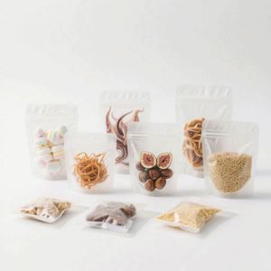 Bolsas de Plástico Reciclables Termosellables con Impresión en Huecograbado, Frente Transparente y Dorso Plateado, Se Aceptan Pedidos Personalizados, para Sushi, Leche, Alimentos para Mascotas - Product Image 3