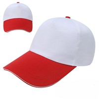 Casquette à visière double couleur personnalisable, 5 panneaux, réglable, toutes saisons, uniforme pour le personnel de restaurant, d'hôtel et de restauration rapide