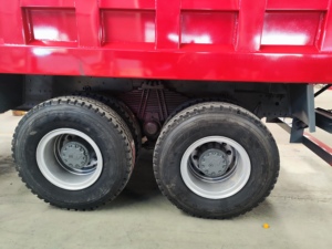 <b>Top</b>-Trending Gray Diesel 8x4 Weichai Euro 3 FAST Left Steering Mini Mining Dump Truck Sand/Gravel Transport 31-40T <b>Load</b> - Product Image 4