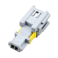 Connecteur de câblage automobile gris 2P 98822-1028 SICMA NSCC pour faisceau de câblage PSA Peugeot Citroën Renault