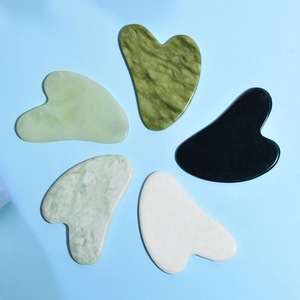 Rouleau de <span class=keywords><strong>jade</strong></span> naturel double tête pour massage Gua Sha, ensemble rouleau de <span class=keywords><strong>jade</strong></span> et Gua Sha, vente en gros, direct usine - Product Image 2