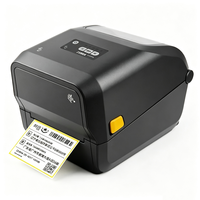 Imprimante d'étiquettes autocollantes à code-barres de bureau Zebra ZD421 de 110 mm, imprimante d'étiquettes à transfert thermique ZD421D, remplacement ZD421T GK420D