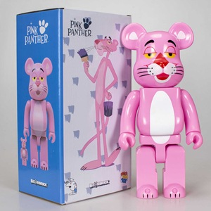 Vente en gros de figurines Bearbrick 400% en résine pour <span class=keywords><strong>la</strong></span> décoration, <span class=keywords><strong>Panthère</strong></span> <span class=keywords><strong>Rose</strong></span> Bearbrick 400 - Product Image 1