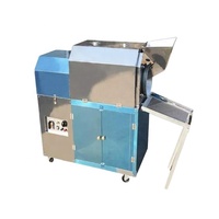 Machine à torréfier rotative industrielle électrique en acier inoxydable pour céréales, maïs, fruits secs, épices, graines de tournesol, noix, noix à gaz