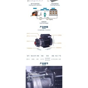 ปั๊มน้ำหอยโข่งหลายใบพัดแนวนอน Grundfos รุ่น CM5-8A-R-I-E-AQQE-FAAN แรงดันสูง สำหรับบำบัดน้ำอุตสาหกรรม - Product Image 1