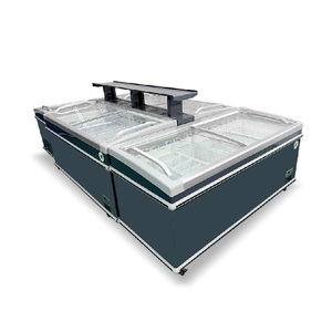 Congélateur Vitrine <span class=keywords><strong>Professionnel</strong></span> pour Supermarché, Grande Capacité, pour Fruits et Légumes, Équipement de Réfrigération - Product Image 2