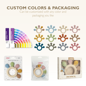 Best Seller Unisex yumuşak eğitim diş kaşıyıcı oyuncaklar BPA ücretsiz gıda sınıfı silikon toksik olmayan çiğneme bebek diş çıkarma oyuncak - Product Image 3