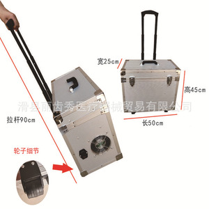 Turbina Dental Portátil Integrada, Eléctrica, de Acero y Resina, Instrumento para Carillas Estéticas, Tipo Caja, Herramienta para Carillas Dentales - Product Image 5