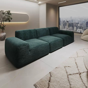 Copertura Futon in vera pelle lavabile per dormitorio/appartamento sottovuoto in schiuma compressa a ciuffo divano sigillato Design per officina - Product Image 5