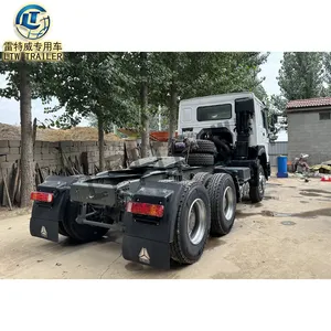 Sıcak satış 10 tekerlek howhowo kullanılan 6x4 kamyon kafa römork 371hp 375hp 420hp kullanılan traktör kamyon satılık